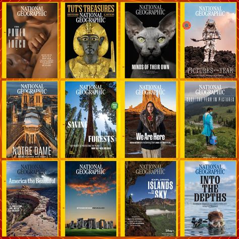 National Geographic Magazine UK 2022 Full Year Issues Collection