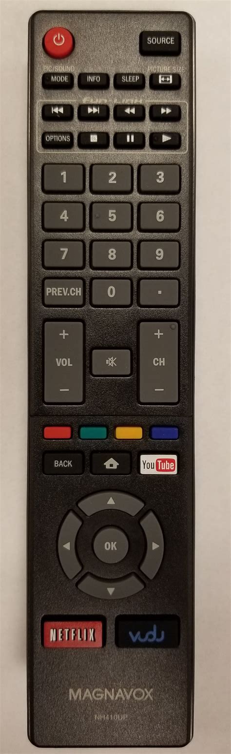 Original Oem Replacement Remote Control For Magnavox Ledlcd Tvs Nh410