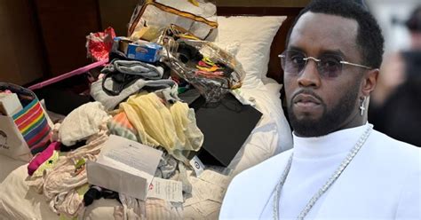 Diddy S Ransacked Mansion Pictured After Homeland Security Stormed In For Raids Metro News