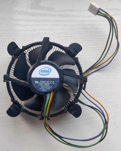 Intel E33681-001 Socket LGA 775 CPU fan cooler with heatsink / 40-day ...