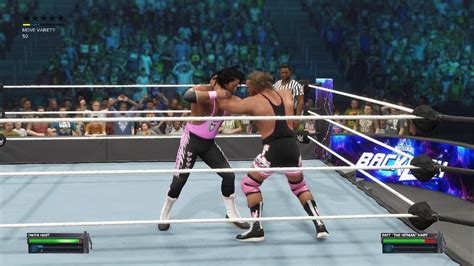 WWE 2K23 Bret Hart Vs Owen Hart YouTube