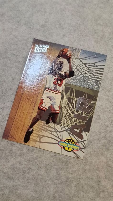 Fleer Ultra Michael Jordan Famous Nicknames No Chicago Bulls