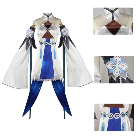 Genshin Impact Guizhong Cosplay Costume Premium Edition Hqcosplay