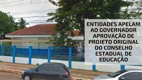 Entidades apelam ao governador aprovação de projeto original do