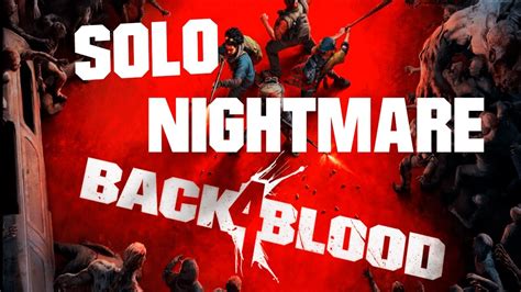 2 3 Bar Room Blitz Nightmare Solo Back 4 Blood Walkthrough