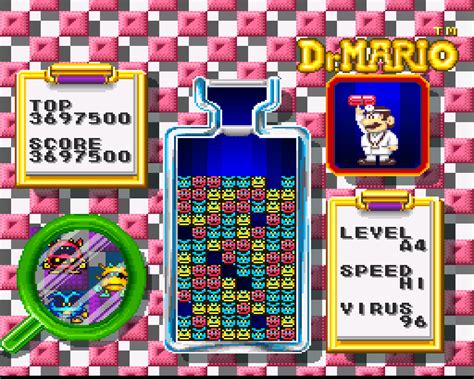 The Snes Tetris And Dr Mario Version Lets You Keep Going Up And Up