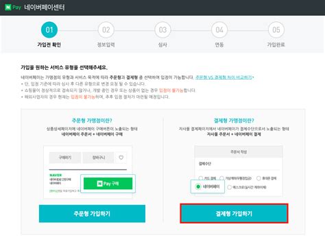 네이버페이 결제형 신청하기 간편결제