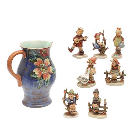 Hummelfigurer Royal Doulton Kanna Keramik Porslin Europeiskt