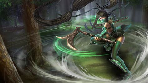 Akali Classic Chinese Skin Lolwallpapers