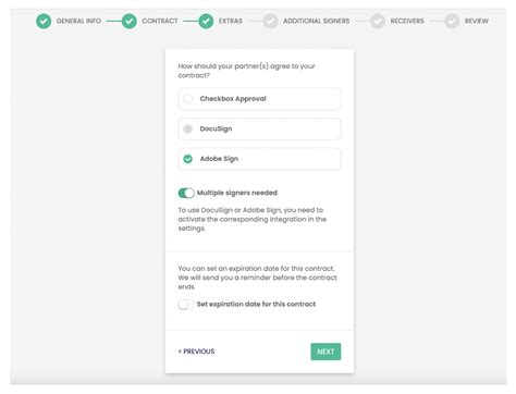 DocuSign integration