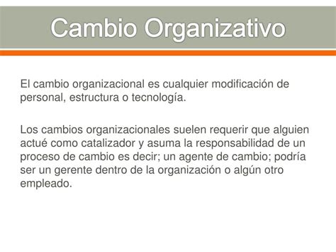 Ppt Manejo Del Cambio Y La Innovaci N Powerpoint Presentation Free