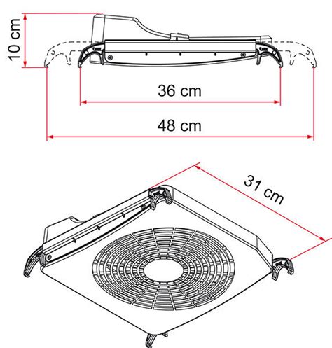 Turbo Kit Ventilator FIAMMA Dachhaube Dachluke VENT Wohnwagen Wohnmobil