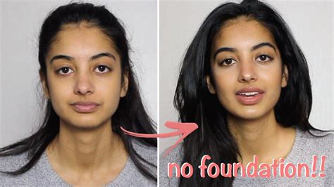 Flawless Skin Without Foundation No Foundation Makeup Tutorial Youtube