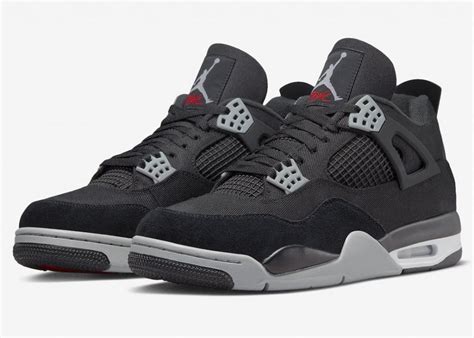 Jordan 4 Retro SE Black Canvas DH7138 006 Cop Supply