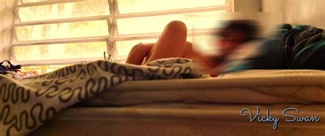 Latin Amateur Couple Make Love Romantically On Golden Afternoon