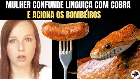 Mulher Confunde Linguiça Cobra e Chama os Bombeiros Mundo Animal BH