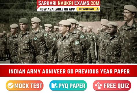 Indian Army Agniveer Gd Previous Year Papers Question Papers Mock