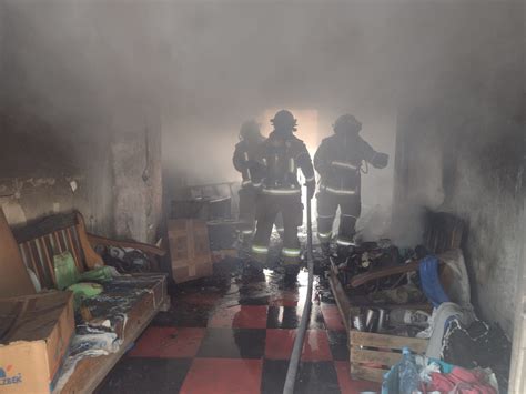 Incendio en casa habitación del centro de Durango dejó diversos daños