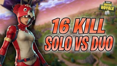 SOLO VS DUO RECORD DE KILLS Fortnite YouTube