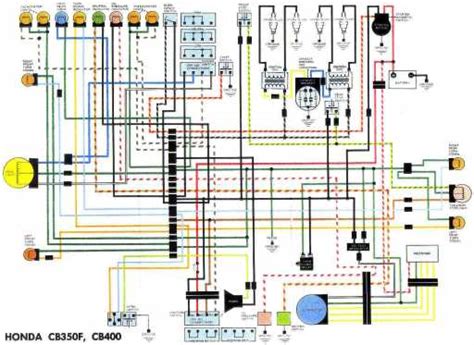 Honda Cb400 Wiring Schematic Honda 4 All The Data For Your Honda Motorcycle And