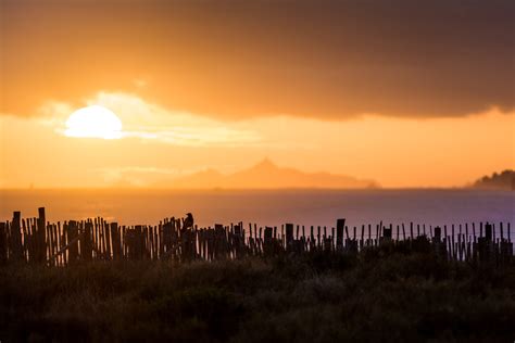 Wallpaper Sunlight Sunset Sea Hill Nature Sunrise Evening Mist