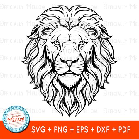 Lion SVG, Leo Svg, Lion Gifts, Lion Head SVG, Leo Zodiac SVG, Lion ...