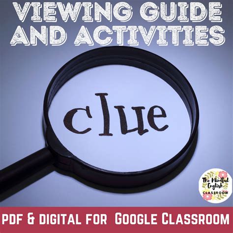 Free Clue Movie Worksheet Download Free Clue Movie Worksheet Png
