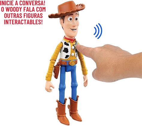 Boneco Xerife Woody Toy Story Fala 4 Frases 3 HBK90 Mattel