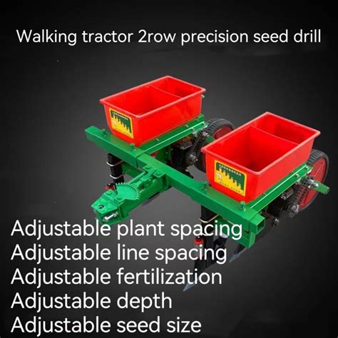 Multifunctional Single Walking Tractor Soybean Planter Precision Four