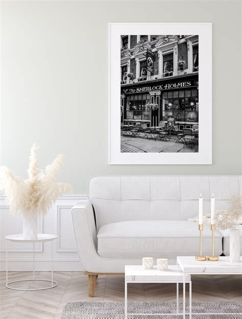 Sherlock Holmes Pub London Photography English Pub Wall - Etsy