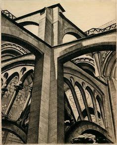 Buttresses Chartres Cathedral Charles Sheeler Chartres