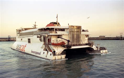 Hoverspeed Seacat Danmark Dover Docks Hoverspeeds Incat Flickr