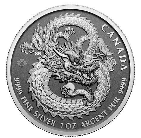 2023 Dragon - 1 oz. 99.99% Pure Silver Coin (High Relief Bullion) | The ...