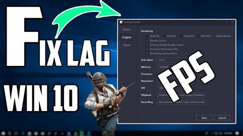 How To Fix Lag And Fps Issues In Pubg Emulator For Windows Pc Laptop