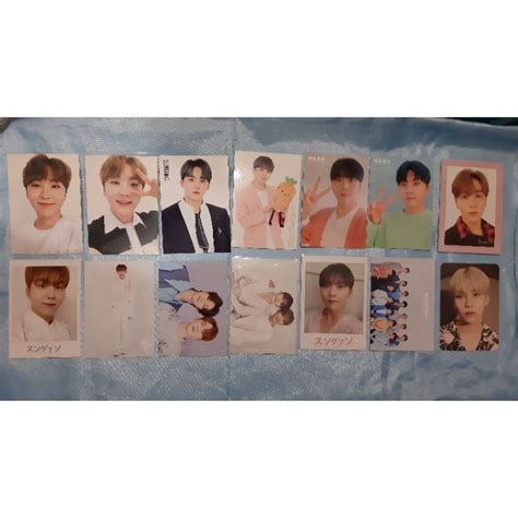 Seventeen Seungkwan Trading Cards Korean Japan Shopee Malaysia