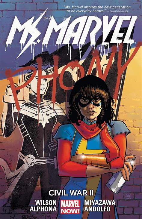 Ms Marvel Vol 6 Civil War Ii 9780785196129 Wilson G Willow Books