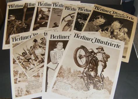 Neue Berliner Illustrierte Alte Zeitschriften Von Aus Fr Hen