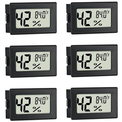 Amazon.com: Mini Hygrometer Indoor Humidity Meter Hygrometer ...