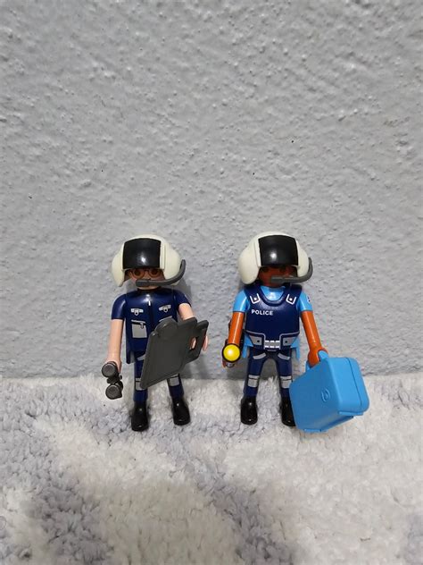 Playmobil Police Officers Figure Set On Carousell