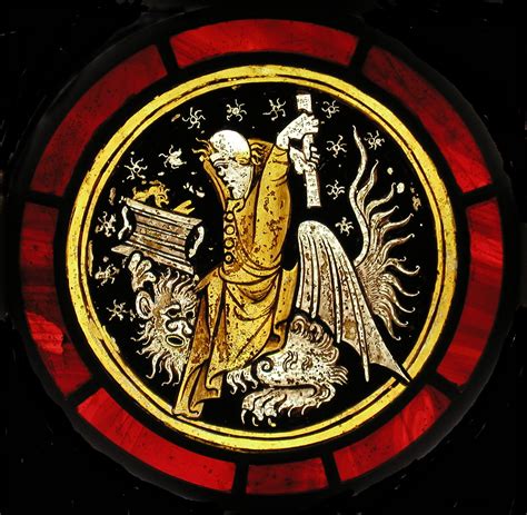 Roundel with Grotesque | British | The Met