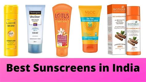 Best Sunscreens In India For Oily And Dry Skin In 2024