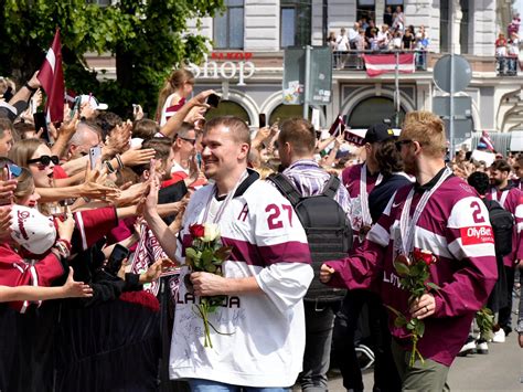 Latvians awake to holiday after bronze finish at hockey worlds ...