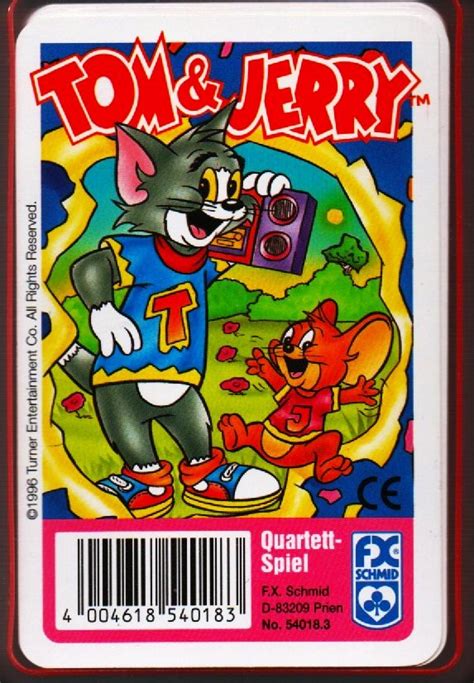 Tom Jerry Quartett Spiel Spiel Gebraucht Kaufen A Aw Ni Zzq