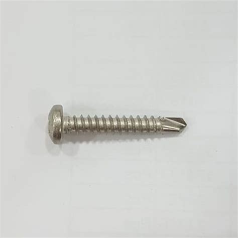 Mason Self Drilling Screw Pan M4x25mm Ss304 Passivated Fasten