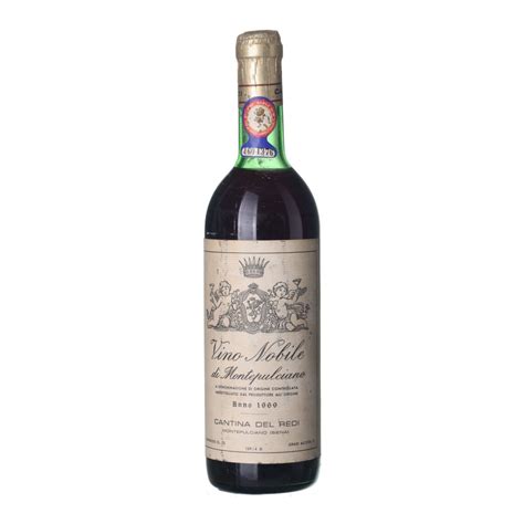 1969 Vino Nobile Di Montepulciano Cantina Del Redi VIATEMPIA CZ