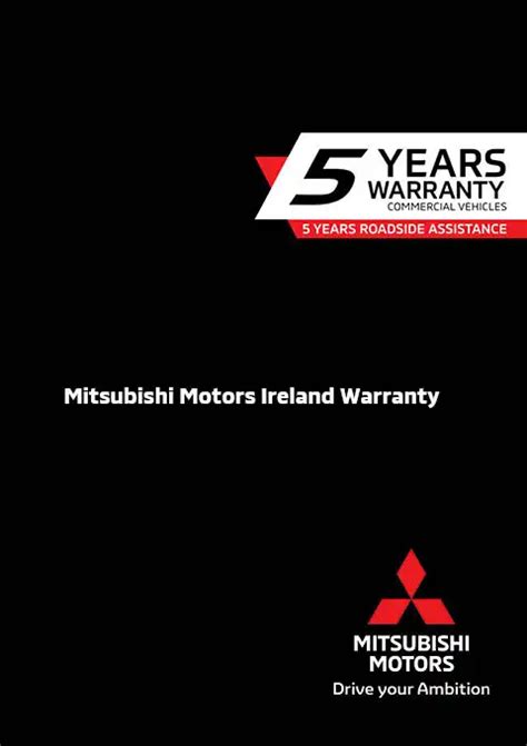 Mitsubishi Motors Ireland | Warrenty