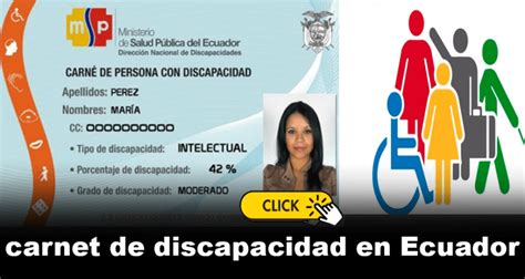 Pasos Para Sacar El Carnet De Discapacidad En Ecuador 【2023