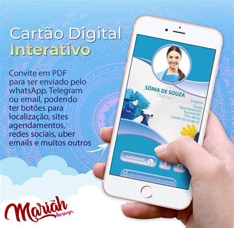 Cart O Digital E Interativo Diarista Elo Produtos Especiais