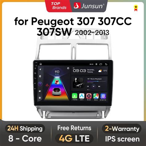 Junsun V Plus Autoradio For Peugeot Cc Sw Wireless