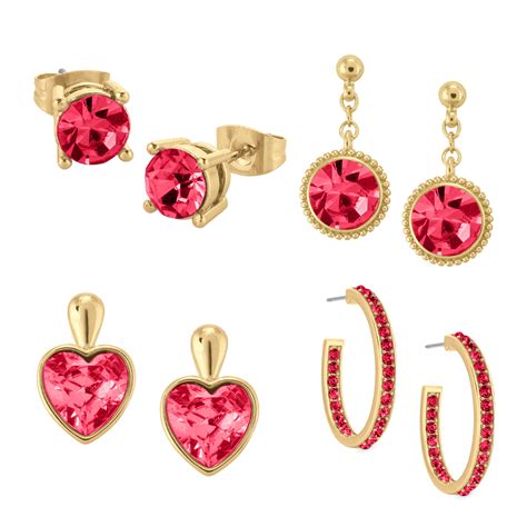 The Essential Birthstone Earrings Set